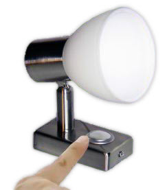 LED Fixture with Touch Dimming